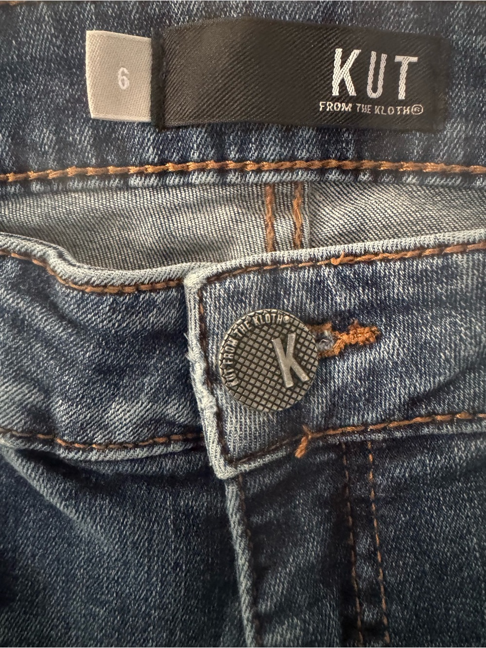 Kut from the Kloth Dark Blue Skinny Jeans